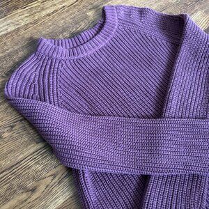 Quince 100% Organic Cotton Fisherman Crew Sweater